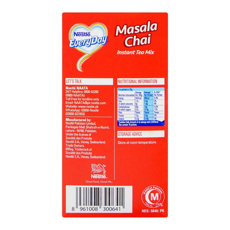 Nestle Everyday Masala Chai, Instant Tea Mix, 10-Sachets, 20g Each - Image 4