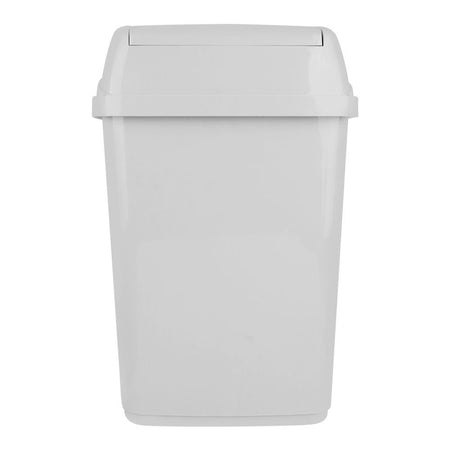 Eco Plastic Dustbin With Lid, 26000ml, Off-white - Main Image