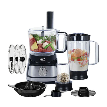 Anex Deluxe Chopper & Blender, 600W, Black, AG-3146 - Main Image