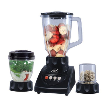 Anex Deluxe Blender & Grinder, 300W, Black, AG-695 UB - Main Image