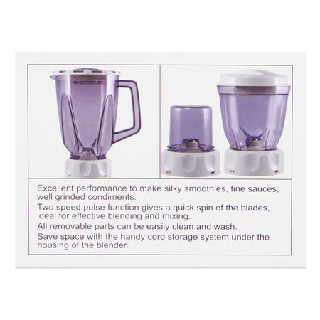 Anex Deluxe Blender & Grinder, 300W, Black, AG-695 UB - Image 4
