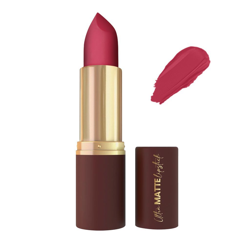 Rivaj UK Ultra Matte Lipstick, No. 12 - Main Image