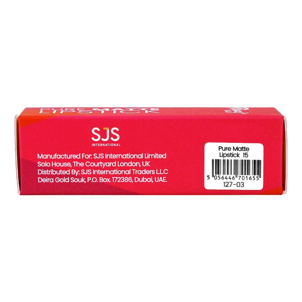 Rivaj UK Pure Matte Lipstick, No. 15 - Image 4