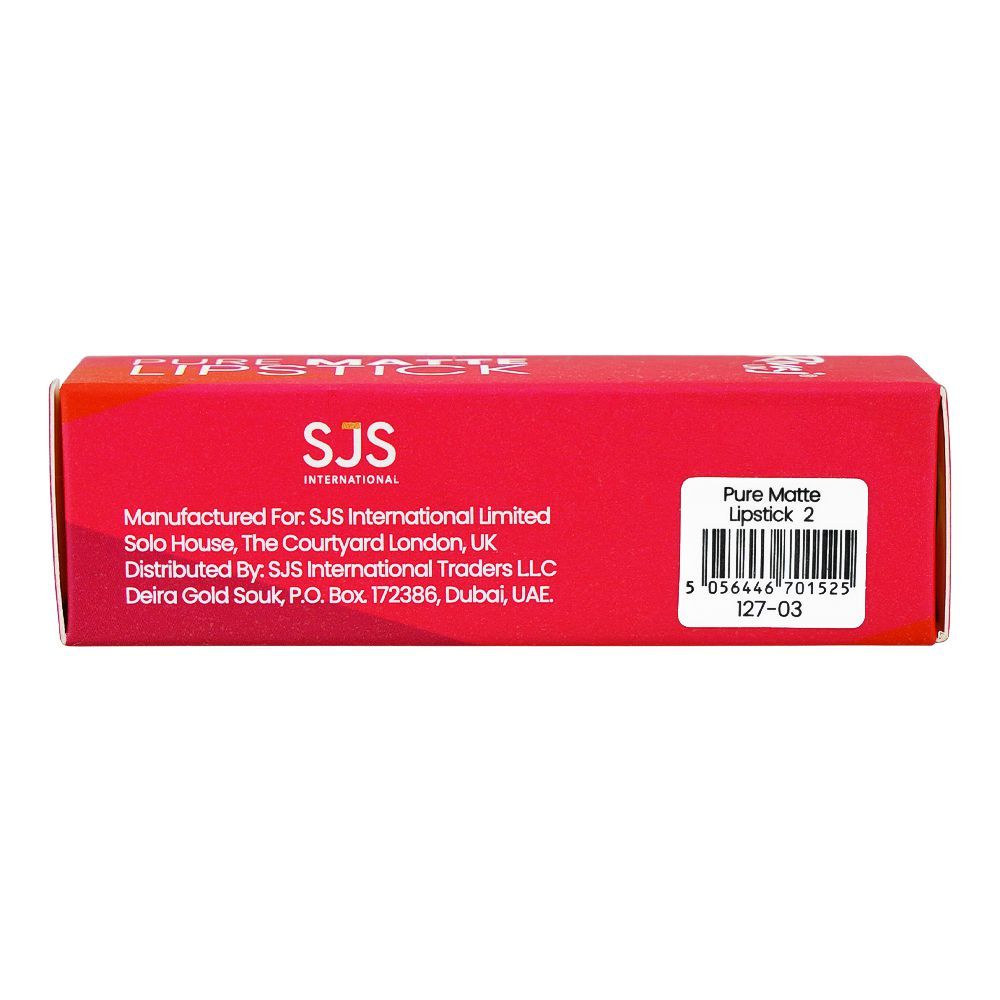 Rivaj UK Pure Matte Lipstick, No. 02 - Image 4
