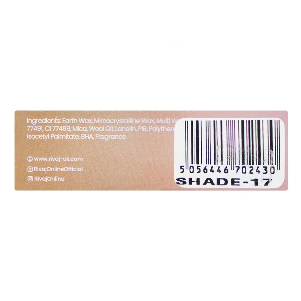 Rivaj UK Classy Lipstick, No. 17 - Image 4