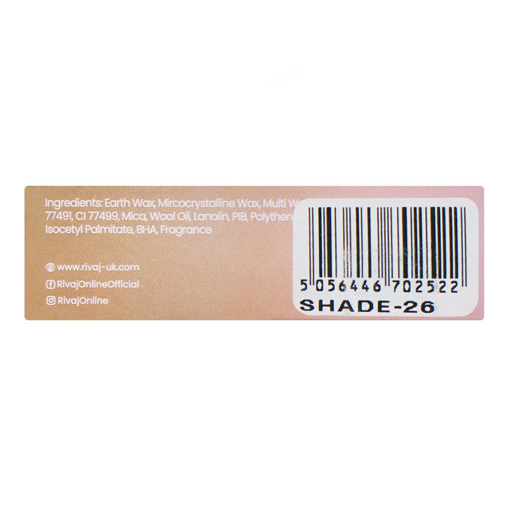 Rivaj UK Classy Lipstick, No. 26 - Image 4