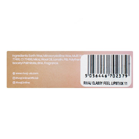 Rivaj UK Classy Lipstick, No. 11 - Image 4
