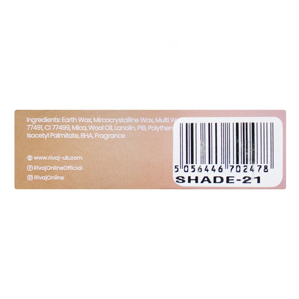 Rivaj UK Classy Lipstick, No. 21 - Image 4