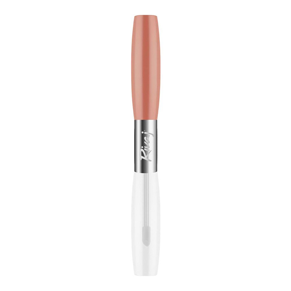 Rivaj UK Quick Dry Waterproof Liquid Lip Gloss, 3ml, No. 01 - Main Image