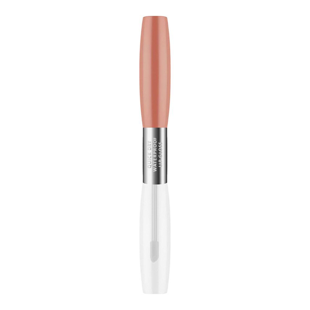 Rivaj UK Quick Dry Waterproof Liquid Lip Gloss, 3ml, No. 01 - Image 2