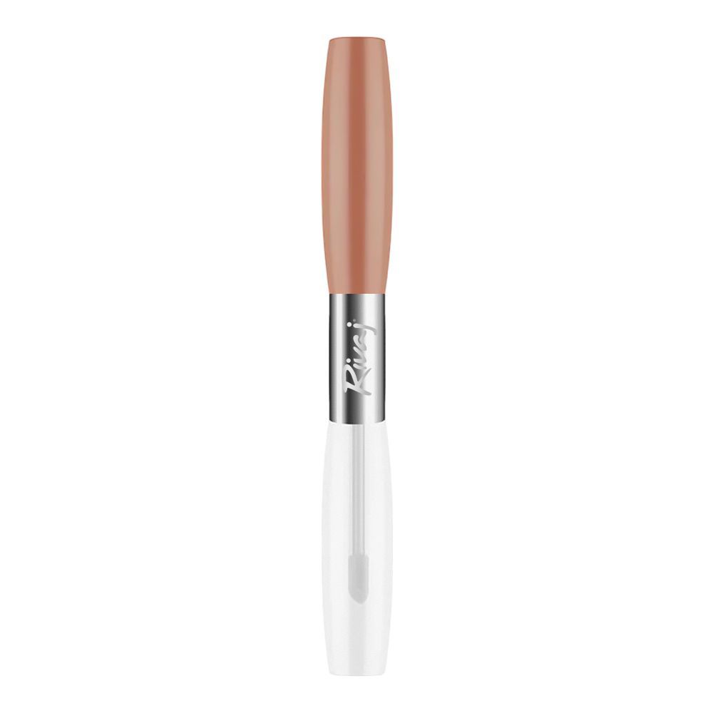Rivaj UK Quick Dry Waterproof Liquid Lip Gloss, 3ml, No. 19 - Main Image