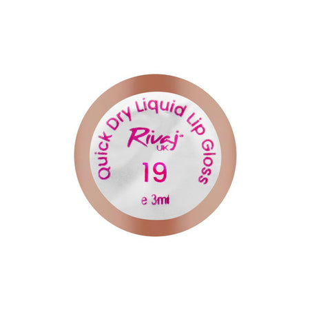 Rivaj UK Quick Dry Waterproof Liquid Lip Gloss, 3ml, No. 19 - Image 3