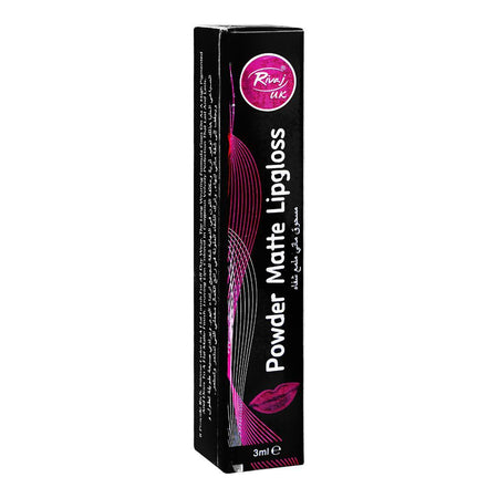 Rivaj UK Powder Matte Lip Gloss, 3ml, No. 13 - Image 2