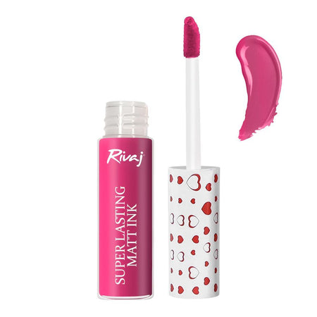 Rivaj UK Super Lasting Matt Ink Lip Gloss, 3ml, No. 02 - Main Image