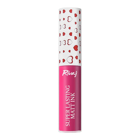 Rivaj UK Super Lasting Matt Ink Lip Gloss, 3ml, No. 02 - Image 2