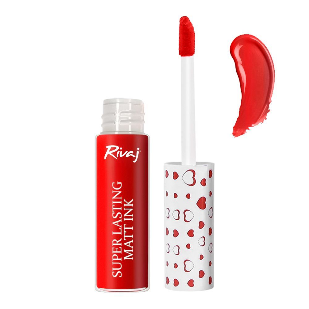 Rivaj UK Super Lasting Matt Ink Lip Gloss, 3ml, No. 19 - Main Image