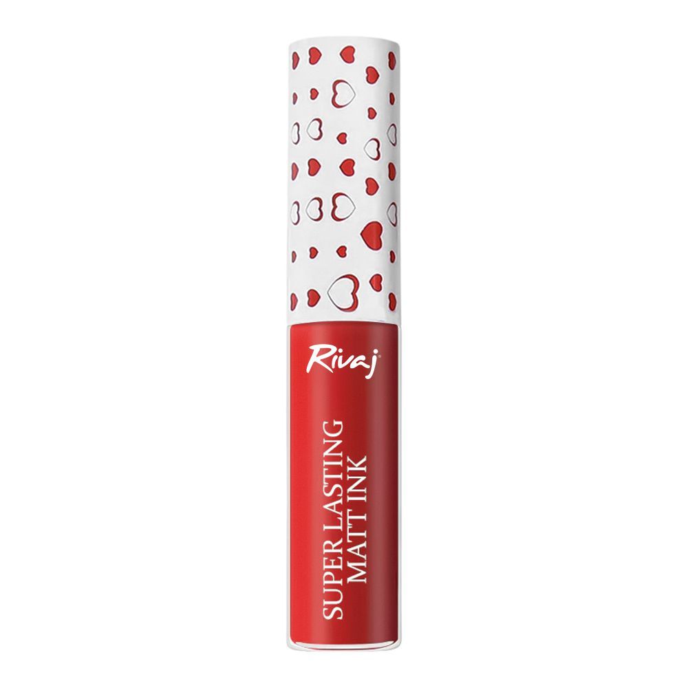 Rivaj UK Super Lasting Matt Ink Lip Gloss, 3ml, No. 06 - Image 2