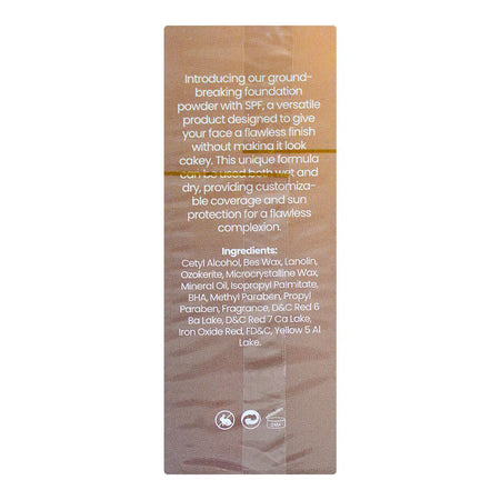 Rivaj UK Two Way Cake Foundation, Oil Free, SPF Based, No. 01 - Image 3