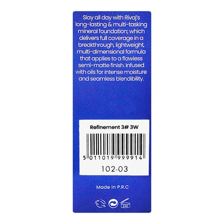 Rivaj UK Mineral Foundation TV Paint Stick, 25g, No. 3 - Image 2