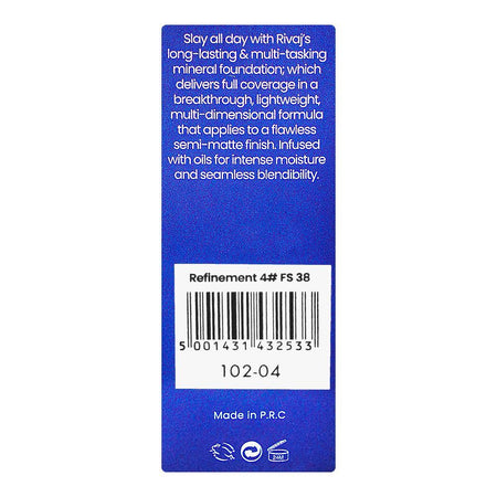 Rivaj UK Mineral Foundation TV Paint Stick, 25g, No. 4 - Image 2