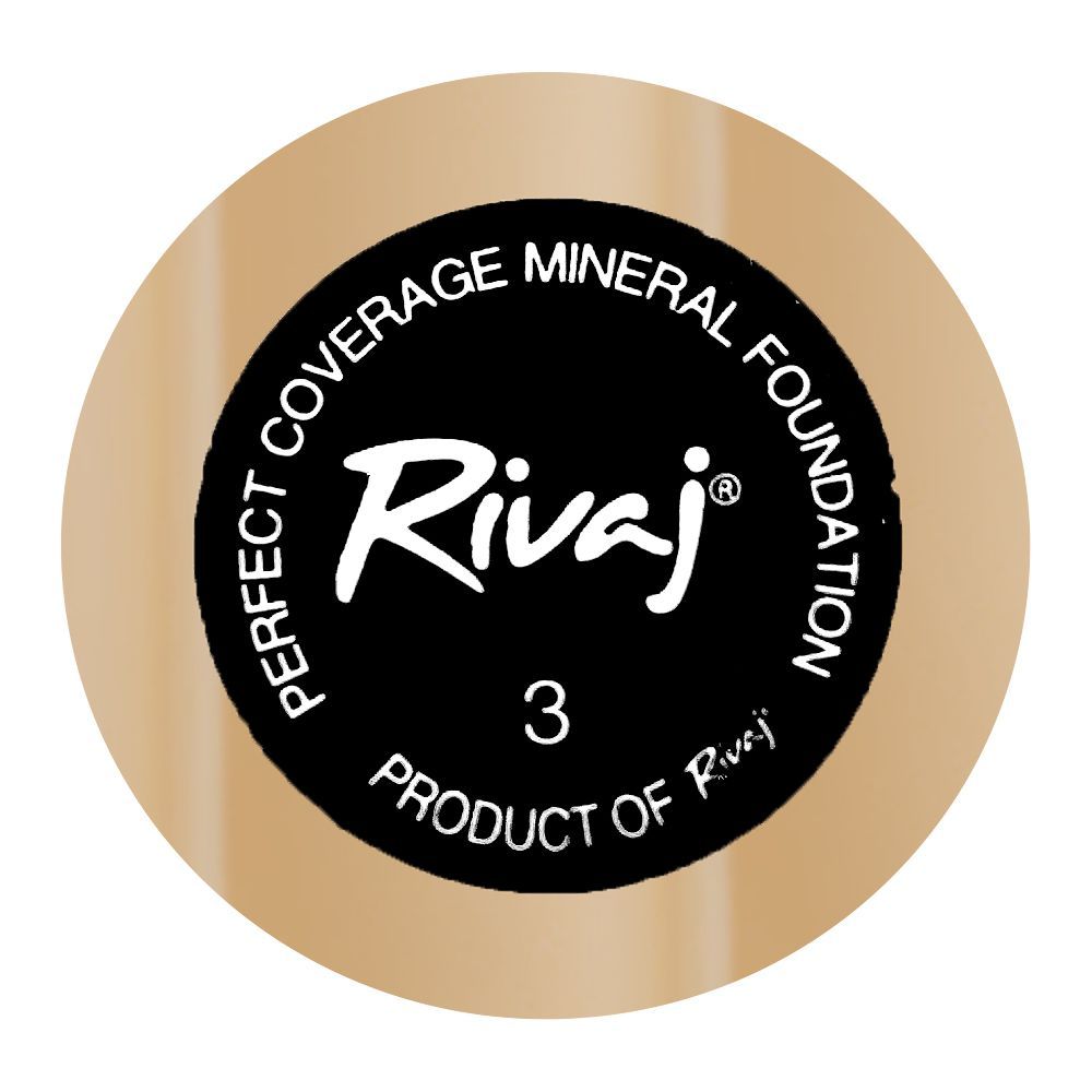 Rivaj UK Perfect Coverage Mineral Liquid Foundation, Oil Free, SPF-8, 30ml, No. 04 - Image 3