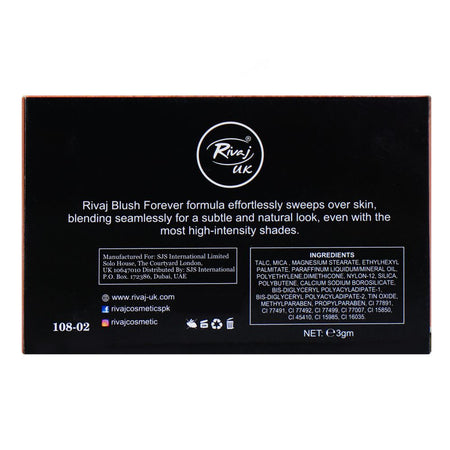 Rivaj UK Blush Forever Powder, 3g, No. 03 - Image 3