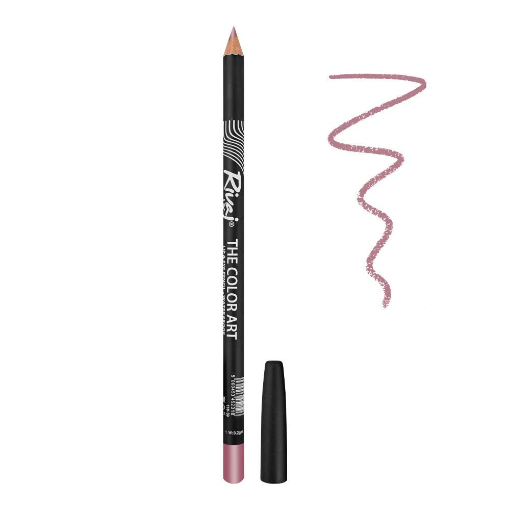 Rivaj UK The Color Art Waterproof Lip & Eye Pencil, No. 14 Light Pink - Main Image