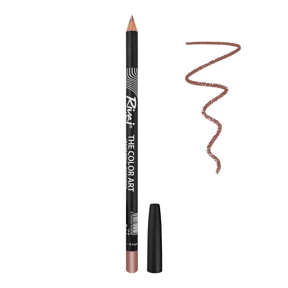Rivaj UK The Color Art Waterproof Lip & Eye Pencil, No. 46 Henna - Main Image