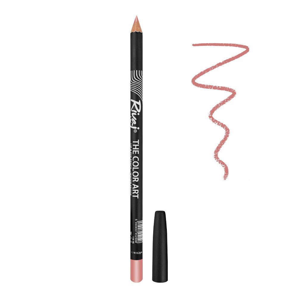 Rivaj UK The Color Art Waterproof Lip & Eye Pencil, No. 33 Light Coral - Main Image