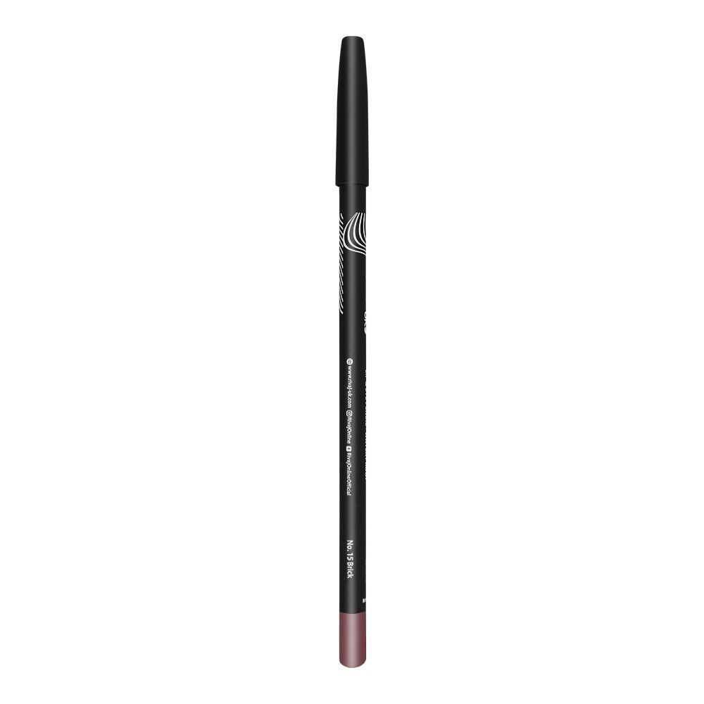 Rivaj UK The Color Art Waterproof Lip & Eye Pencil, No. 15 Brick - Image 2