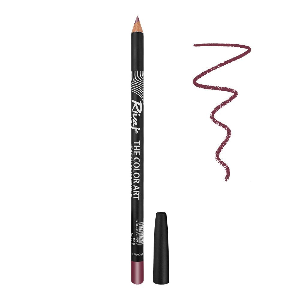 Rivaj UK The Color Art Waterproof Lip & Eye Pencil, No. 04 Fuchsia - Main Image