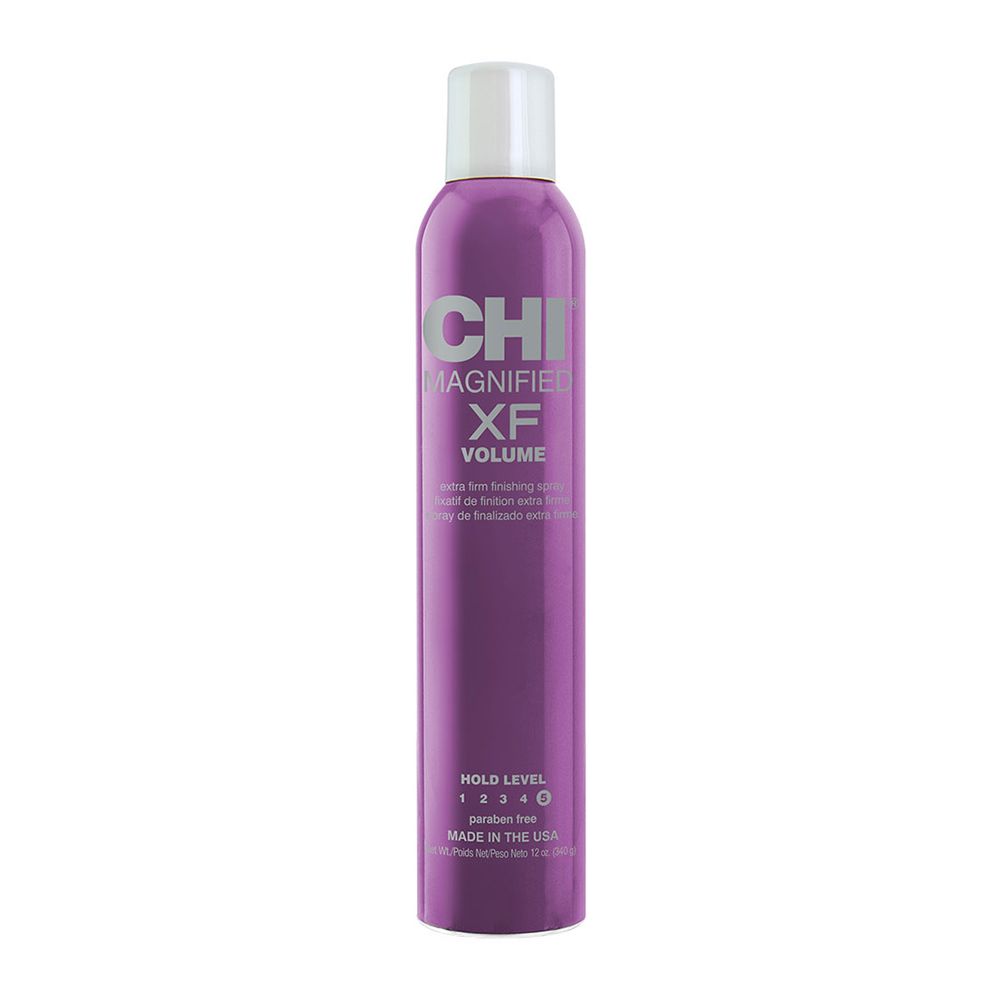 CHI Magnified Volume Hold Level 4 Finishing Spray, Paraben Free, 340g - Main Image