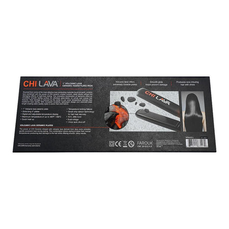 CHI Lava 1" Lava Ceramic Flat Hair Styling Iron - Image 3