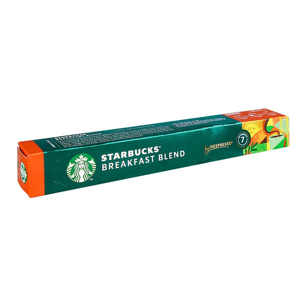 Starbucks Breakfast Blend Coffee Pods, 56g - Main Image