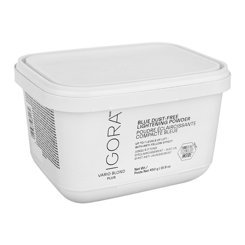 Schwarzkopf Igora Vario Blond Plus Lightening Powder Blue Dust-Free, 450ml - Main Image