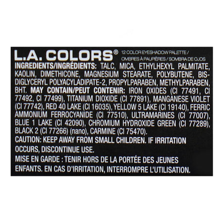 L.A. Colors Day To Night Eyeshadow Palette, 12 Shades, 8g, CES422 Sunrise - Image 4