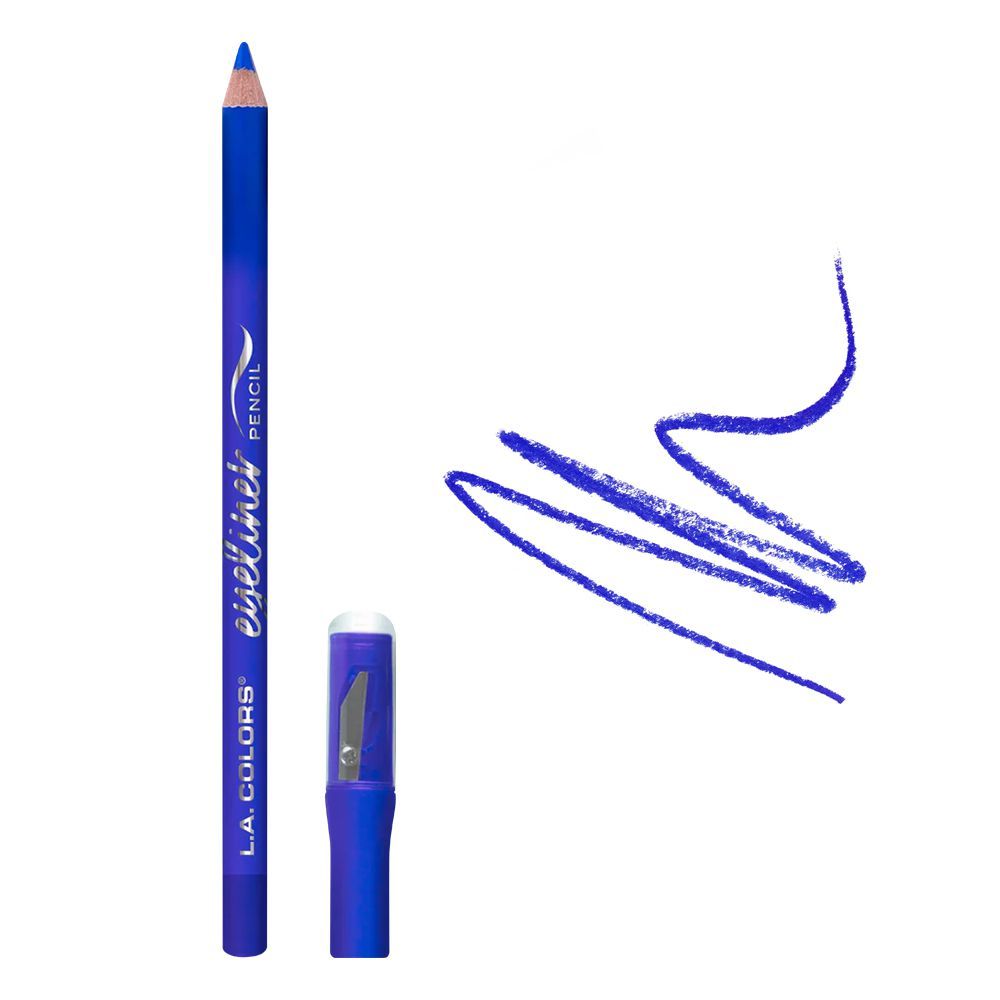 L.A. Colors Eyeliner Pencil With Sharpener, 1.8g, CP625 Cobalt - Main Image