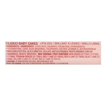 L.A. Colors High Shine Shea Butter Lip Gloss, 4g, CLG933 Baby Cakes - Image 3