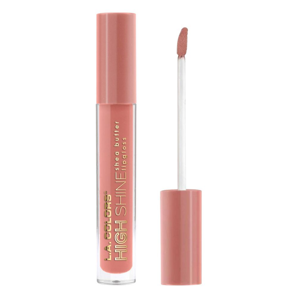 L.A. Colors High Shine Shea Butter Lip Gloss, 4g, CLG948 Sensual - Main Image