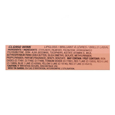 L.A. Colors High Shine Shea Butter Lip Gloss, 4g, CLG950 Wink - Image 3