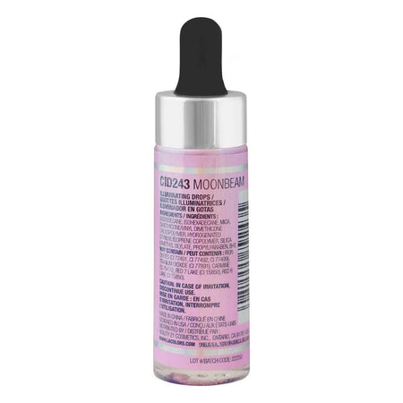 L.A. Colors Illuminating Skin Enhancer Light Reflecting Drops, 15ml, CID243 Moon Beam - Image 2