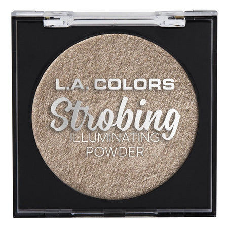 L.A. Colors Strobing Illuminating Powder, 6.5g, CSP256 Champagne - Image 2