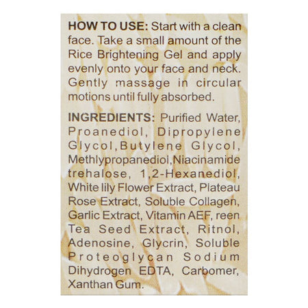 BNB Organic Rice Korean Beauty Gel, 30ml - Image 5