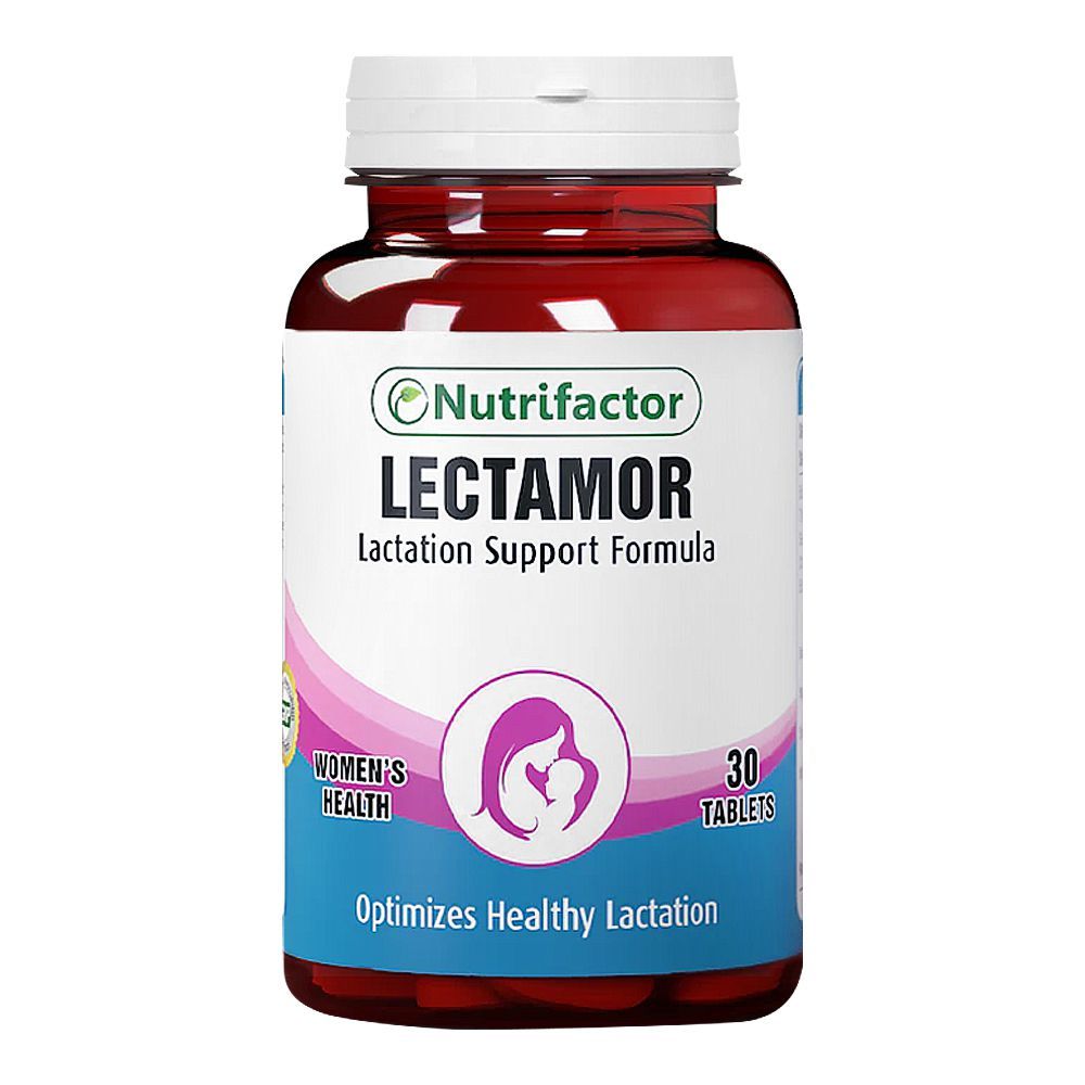 Nutrifactor Lectamor Women's Health Lactation Support Supplement, Bottle (30 Tablets) - Main Image