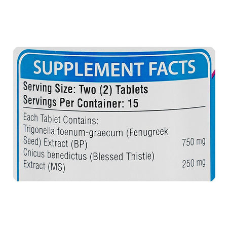 Nutrifactor Lectamor Women's Health Lactation Support Supplement, Bottle (30 Tablets) - Image 3