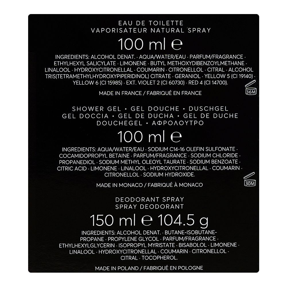 Hugo Boss The Scent Gift Set, For Men, Eau de Toilette 100ml+Shower Gel 100ml+Deodorant Spray 150ml, 3-Pack - Image 4