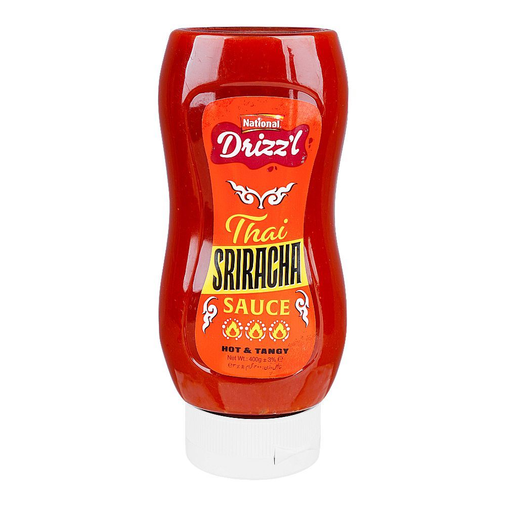 National Drizzl Thai Sriracha Sauce, 400g - Main Image