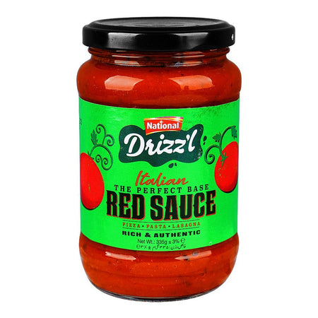 National Drizzl Italian Red Sauce, 335g - Main Image