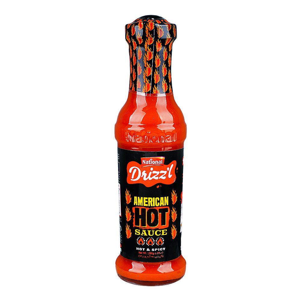 National Drizzl American Hot Sauce, 290g - Main Image
