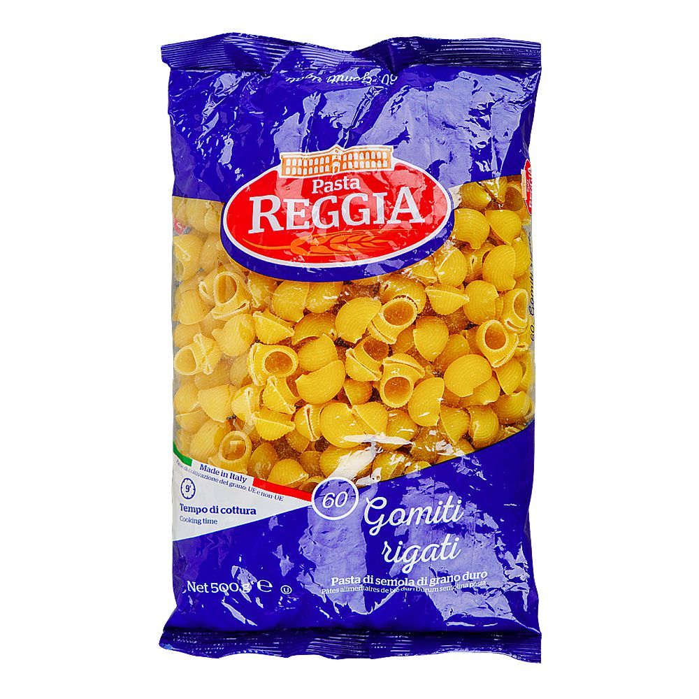 Reggia Gomiti Rigati Pasta, 500g - Main Image